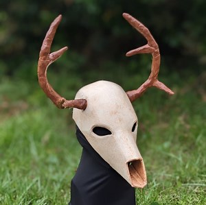 Deer Skull Wendigo Mask Pattern for Foam - Etsy