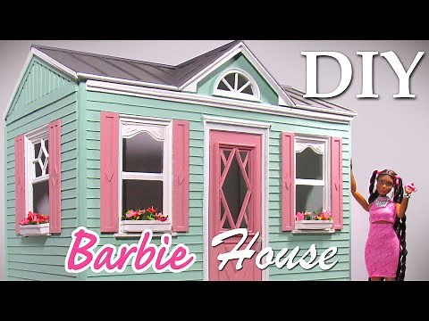 DIY Barbie Dollhouse RoomBox | Tiny House | 1:6 Scale Craft
