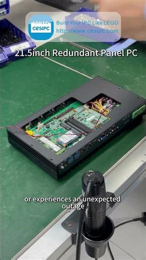 Dual Power Redundancy | 21.5” Industrial Panel PC for CNC & Automation#cesipc #panelpc #21.5panelpc