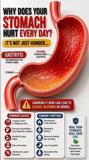 Why Does Your Stomach Hurt Every Day? The Hidden Warning Sign You Shouldn't Ignore!