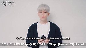 1.1K views · 375 reactions | [CON] 0201 Baekhyun's Online Concert 3rd of January  -Faye | EXO Planet | Facebook
