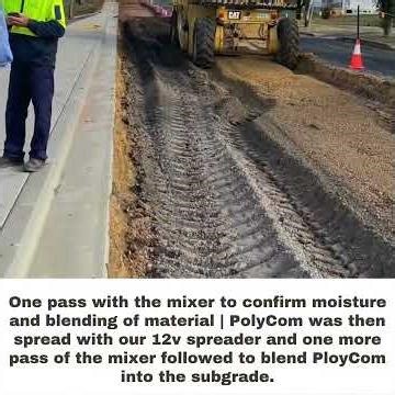 Wildly successful subgrade stabiliser How to Video.