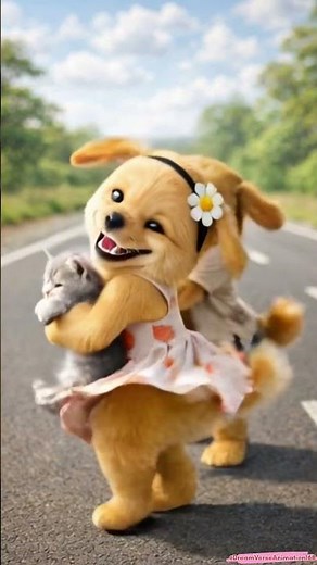 Watch this colorful animated journey and feel the magic of storytelling 🎥🌟. #funny #cute