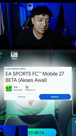 TUTORIAL DOWNLOAD & INSTAL EA SPORTS FC 27 MOBILE BETA - BARONGSAY.ID#fcmobile