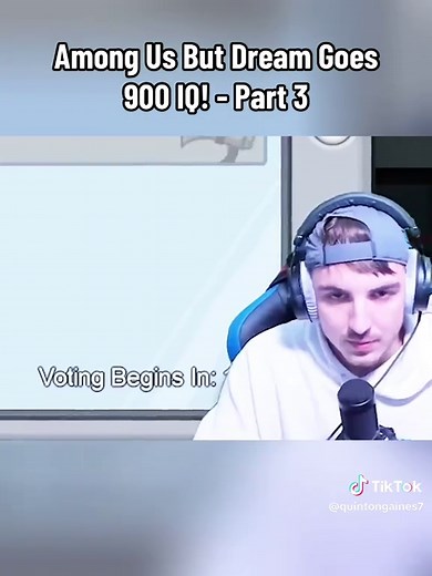 Among Us But Dream Goes 900 IQ! - Part 3 #usa🇺🇸 #fpy #beast #amongus #viral