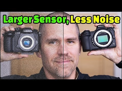Why Larger Sensors = Less Noise | How Sensor Size is Related to Image Noise