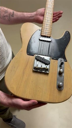 1951 #fender Broadcaster. Original vintage guitar from an amazing collection! #vintage #guitar