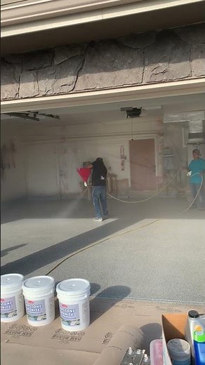 Capstone Granite Application to Storage Room Floor