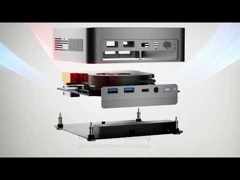 Chuwi AuBox X | Intel Core Ultra 7 256V Copilot+ AI Mini Desktop PC