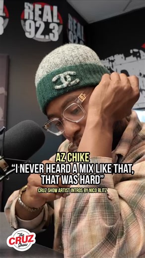 Nico Blitz on Instagram: "@azchike never heard a mix of his songs like that before 😮‍💨 @TheCruzShow Artist Intros by @nicoakablitz on @Real923LA 📻 #dj #djs #westcoast #azchike #real923la"