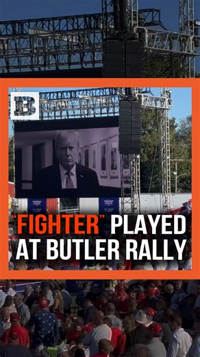 Jon Kahn (@jonkahnmusic)’s tribute song to former President Donald Trump (@realdonaldtrump), “Fighter,” received huge applause when it played during a Trump rally on Saturday in Butler, Pennsylvania, where the 45th president returned for the first time since the assassination attempt on his life there two months ago. | Breitbart