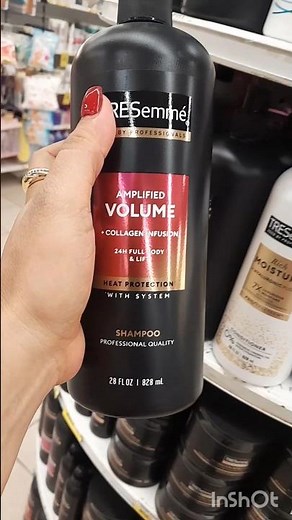 "¡Volumen para tu melena con solo dos productos! Shampoo y acondicionador TRESemmé"