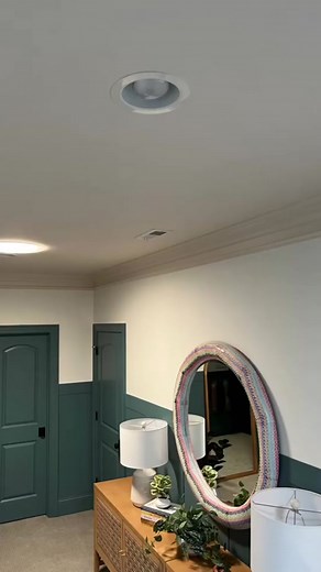 Did you know that you can convert any can light into a pendant light? It’s so easy and affordable! You can find the link to the kit we used and tons of beautiful pendant light options if you visit the link in my bio and click “My Amazon Storefront”! #diylighting #diyhomeproject #pendantlight #hometokhacks