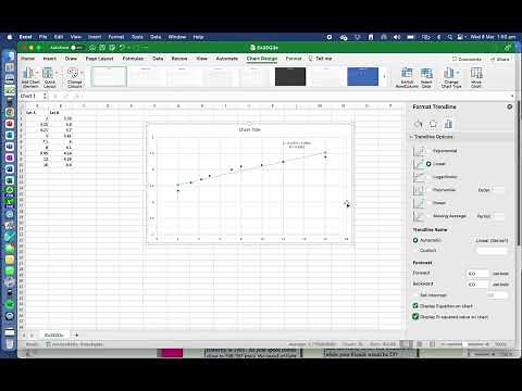 bivariate data analysis on excel