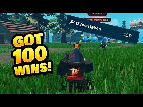 Got 100 Wins in Rift Royale Roblox!