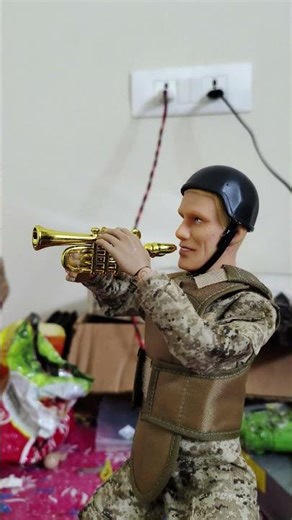 Animatronic Trumpet musician #music #trumpet #keyboard #flute #instrumental #singer #schoolproject