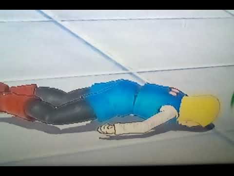 Dragonball Raging Blast 2 Android 18 Knocked Down Ryona 76