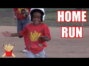 6U PLAYER HITS HOME RUN OFF HIS OLDER BROTHER! | Scrimmage Games With Lumpy #1