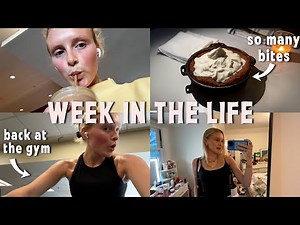 week in the life: back to working out, garrett work, and my bed fiasco