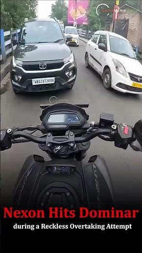 nexon hit dominar accident My friend was riding a Dominar 400, climbing a 2, 060flyover