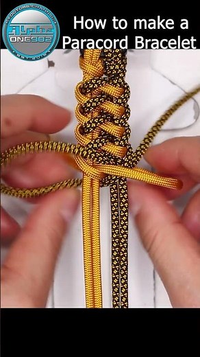 How to Make a Paracord Bracelet Knot Tutorial Simple and Easy