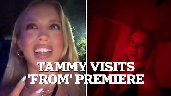 Video: Tammy Hembrow attends the new season premiere of 'From' | Daily Mail Online