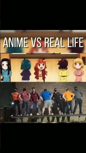 Joshiraku ending theme - Nippon Egao Hyakkei (Anime vs Rea Life)