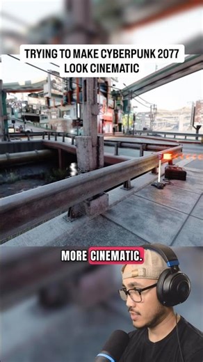 Make Cyberpunk look cinematic |#cyberpunk2077 #cdprojektred