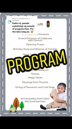 1st Birthday Program Ideas for Memorable Celebrations