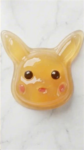 Pikachu Slime Face Transformation ⚡ Ultra Realistic Jelly Effect | Surreal AI Art 8K