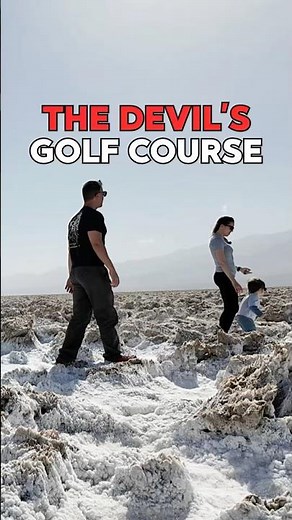 It’s Called The Devil’s Golf Course in Death Valley