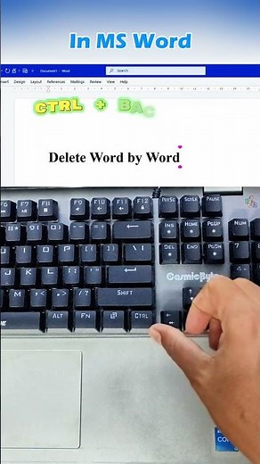 Delete Any Sentence in MS Word Instantly Using This Shortcut You Didn’t Know #keyboard #tips #trick