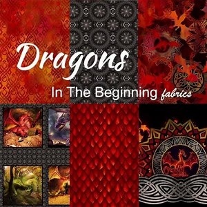 Coming in July! Dragons From Jason Yenter and In The Beginning Fabrics, this collection of digitally printed fabrics are fantastical! Pre-order now and get 10% off! Use coupon code DRAGONS | Stitchin' Heaven Quilt Shop