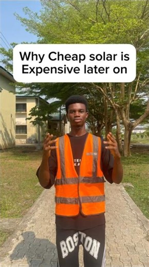 Why cheap solar system installation becomes expensive later. #solarenergy #fyp #relatable #trending