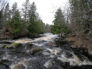 Canoeing the Middle Branch of the Ontonagon River
