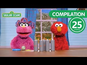 Elmo, Zuzu & Friends Make Crafts! | Takalani Sesame