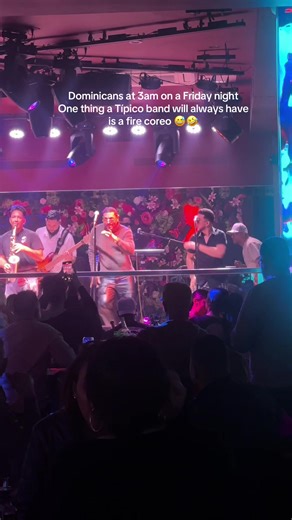 Dominicans Dancing at 3am with Típico Bands