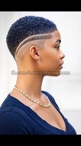 Sculpted Buzz Fade Precision ✨ #ShortHairStyle | Haircuts for Women