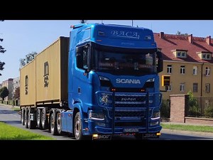 Scania S500 Baca Transport "Smerfetka"/ Wałcz