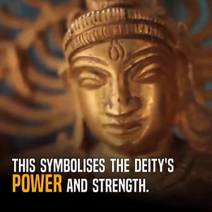 All indian gods and goddesses have more than two arms. But why? Watch this video to know more. #deity #indiandeity #god #goddess #hinduism #indianculture #indianpeople | Om Bhajan Bhakti