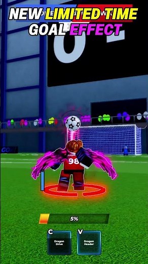 NEW LIMITED TIME GOAL EFFECT SHOWCASE IN BLUE LOCK RIVALS #roblox #football #bluelockrivals
