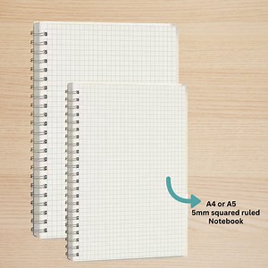 Squared Math Exercise Book Graph Grid paper Ruled A4 A5 Notebook School Homework  | eBay UK