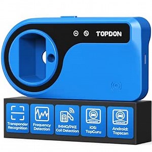 TOPDON T-Darts Transponder Tester, Remote Key Frequency Tester, Transponder Recognition & Generation, Frequency Detection, Write Keys Via Dumps, Key Signal Tester