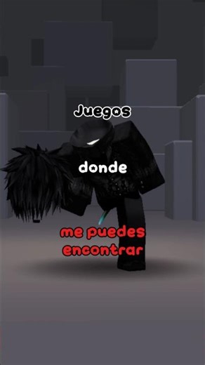 juegos donde me pueden encontrar... #gaming #roblox