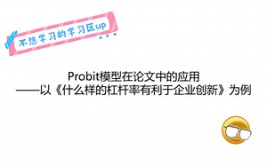 Probit模型在论文中的应用—以《什么样的杠杆率有利于企业创新》为例