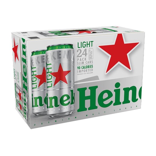 Heineken Light Lager Beer, 12 fl. oz. can, 24 pk. - Samsclub.com