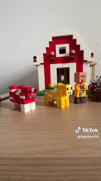 More Minecraft Cows Needed for LEGO Creations