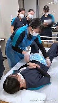 新人看護師研修６日目 オムツ交換を基礎から学ぶ#新人看護師 #新人研修 #病院