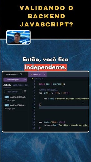 Validandno o Backend JavaScript com Cliente Rest