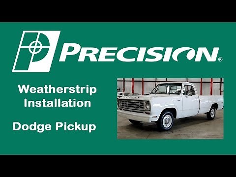 1972 - 93 Dodge Truck Windshield Weatherstrip